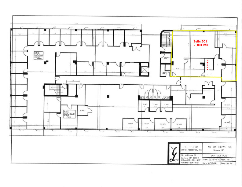 Second Floor Plan McBride Corporate Real Estate